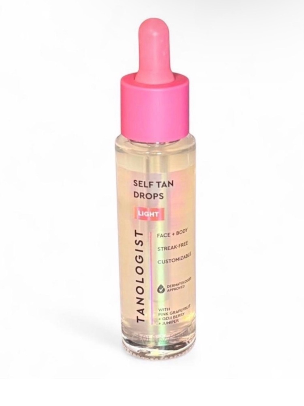 Tanologist Self Tan Drops - Light Tone - Pink